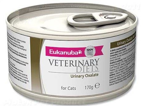 Eukanuba VD Cat konzerva Oxalate Urinary 170g