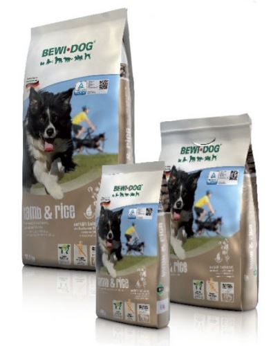 Bewi Dog Lamb & Rice contains linseed 0,8kg