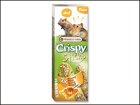 Tyčinky VERSELE-LAGA Crispy s medem pro křečky a pískomily 110g
