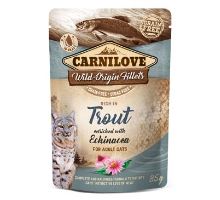 Carnilove Cat Pouch Trout Enriched &amp; Echinacea 85g
