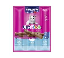 Vitakraft Cat Stick MINI pstruh a losos 18g