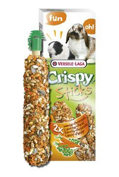 VERSELE-LAGA Crispy Sticks pro králíky/morče Mrkev/petržel 110g
