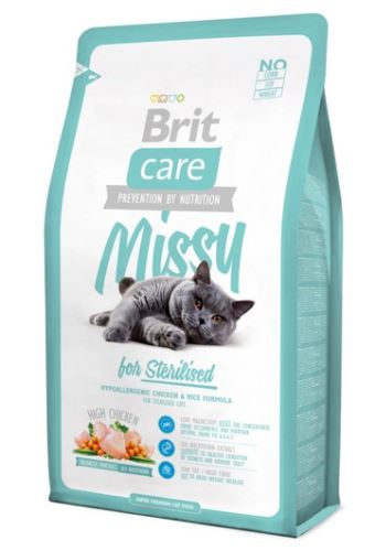Brit Care Cat Missy for Sterilised 2 balení 7kg