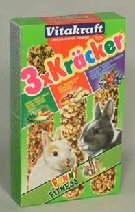 Vitakraft Rodent králíček Kräcker Kombi 3ks