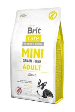 Brit Care Dog Mini Grain Free Adult Lamb 2 balení 7kg