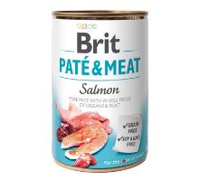 Brit Dog konz Paté &amp; Meat Salmon 400g