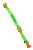 Obojek nylon CLUB C 44cmx15mm zelený 1ks
