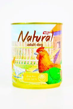 TOBBY konzerva Natural Chicken 850g