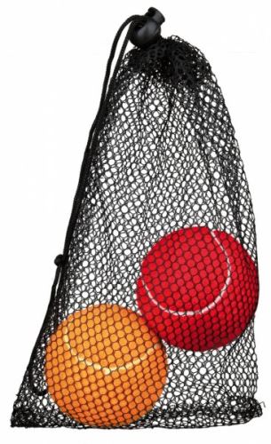 Tenisový míč barevný 6 cm, baleno v síťce 1ks