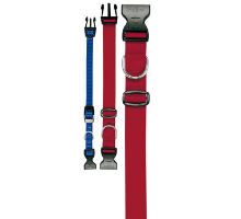 Obojek nylon CLUB C červený 32cmx10mm