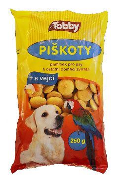 Pochoutka Piškoty TOBBY 250g