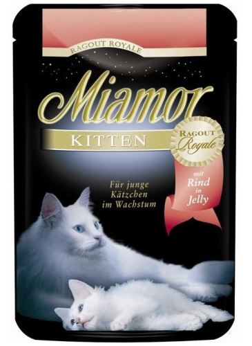 Miamor Cat Ragout Junior kapsa hovězí 100g