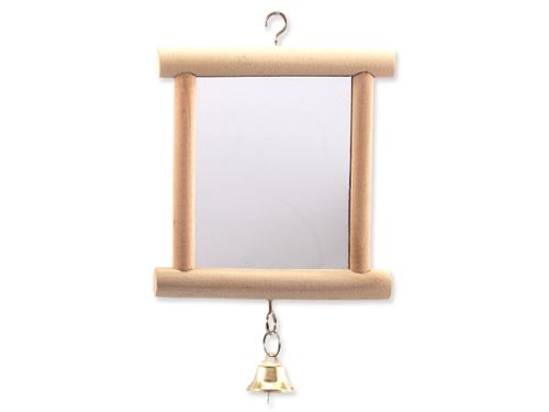 Hračka BIRD JEWEL zrcátko s rolničkou 13 cm 1ks