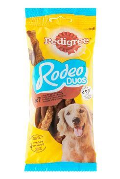 Pedigree Pochoutka Rodeo Duo hovězí a sýr 123g