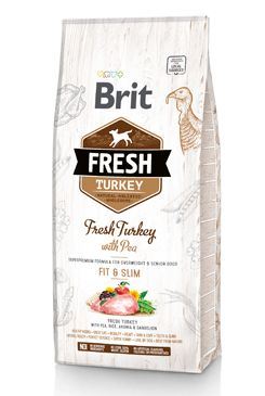 Brit Fresh Dog Turkey & Pea Light Fit & Slim 2,5kg