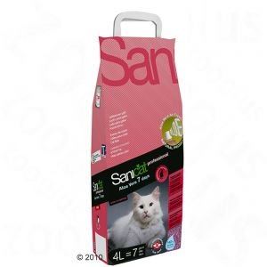 SANICAT Prof. 7 DAYS - kočkolit s vůní ALOE VERA 4 L/2,36kg