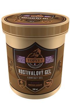 Kostivalový gel pro koně 500ml