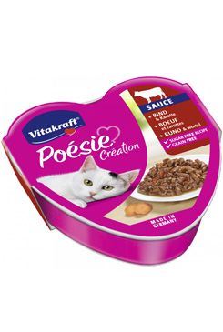 Vitakraft Cat Poésie konzerva šťáva hovězí, mrkev 85g