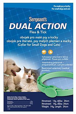 Sergeant´s Dual Action Flea and Tick Collar 32cm