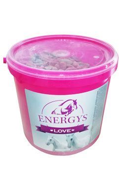 Krmivo koně pochoutka Energys Love 2kg kyblík