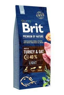 Brit Premium Dog by Nature Light 2 balení 15kg