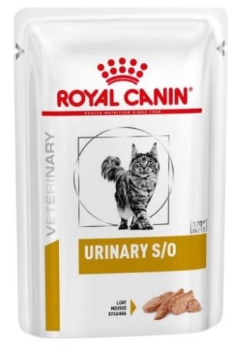 Royal Canin VD Feline Urinary S/O Pouch in Loaf 12x85g