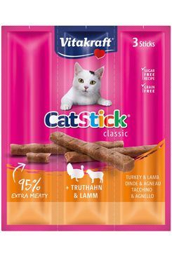 Vitakraft Cat Stick MINI jehně a krůta 18g