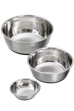 Nerez miska Dog SELECTA protiskluz 1,9l 20cm KARLIE