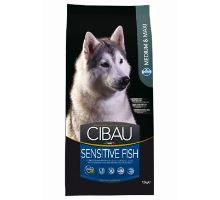 CIBAU Dog Adult Sensitive Medium&amp;Maxi Fish&amp;Rice 12kg