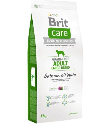 Brit Care Dog Grain-free Adult LB Salmon & Potato 2 balení 12kg