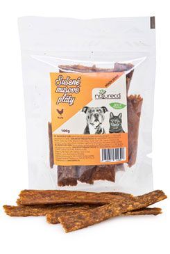 NATURECA pochoutka Masové pláty - Kuře, 100%maso 100g