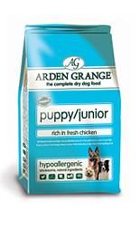 Arden Grange Puppy/Junior rich in fresh Chicken 2 balení 12kg