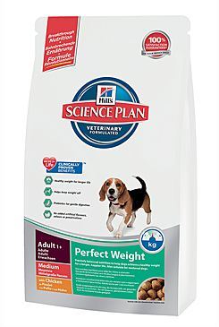 Hill's Canine Dry Adult Perfect Weight Medium 2kg