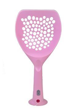 Lopatka na trus CATIT plast Růžová 33cm