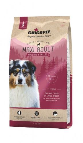 CHICOPEE CLASSIC NATURE MAXI ADULT POULTRY-MILLET 15 kg