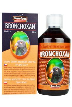 Bronchoxan pro holuby bylinný sirup 500ml