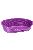 Pelech plast SIESTA DLX 8 bordó 82x59,5x25cm 1ks