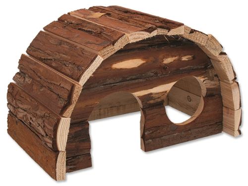 Domek SMALL ANIMAL Hobit dřevěný 25 x 16 x 15 cm 1ks