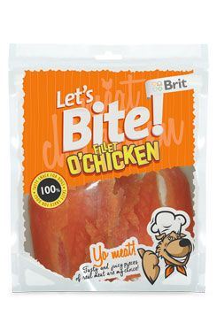 Brit pochoutka Let's Bite Fillet o'Chicken 400g