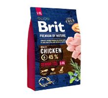 Brit Premium Dog by Nature Senior L+XL 2 balení 15kg