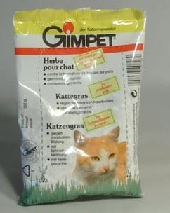 Vyřazeno Gimpet kočka Tráva na trávení v EKO balení 100g