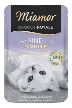 Miamor Cat Ragout Junior kapsa hovězí 100g