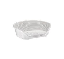 Pelech plast SIESTA DLX 6 bílý 70,5x52x23,5cm FP 1ks