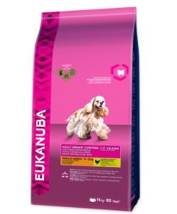 Eukanuba Adult Medium Light / Weight Control 15kg