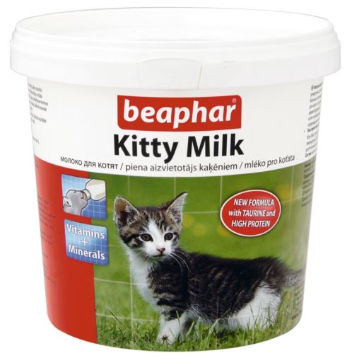 Beaphar mléko krmné Kitty Milk kočka plv 500g