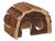 Domek SMALL ANIMAL Hobit dřevěný 15 x 10 x 9 cm 1ks