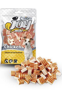 Calibra Joy Dog Mini Chicken & Cod Sandwich 70g 12ks