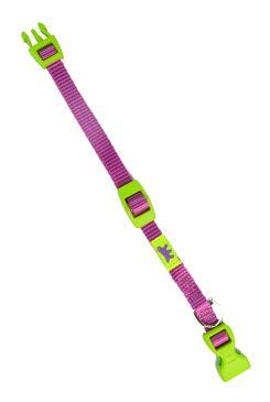 Obojek nylon CLUB C 32cmx10mm světle fialový 1ks