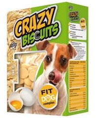 Piškoty Crazy Biscuits pro psy 180g Dibaq