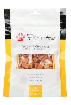 Perrito Chicken Chunkies pro kočky a malé psy 100g